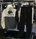 LACOSTE ΣΕΤ - ΓΚΡΙ ΜΑΥΡΟ FINISH SEAZON