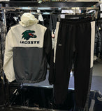 LACOSTE ΣΕΤ - ΓΚΡΙ ΜΑΥΡΟ FINISH SEAZON