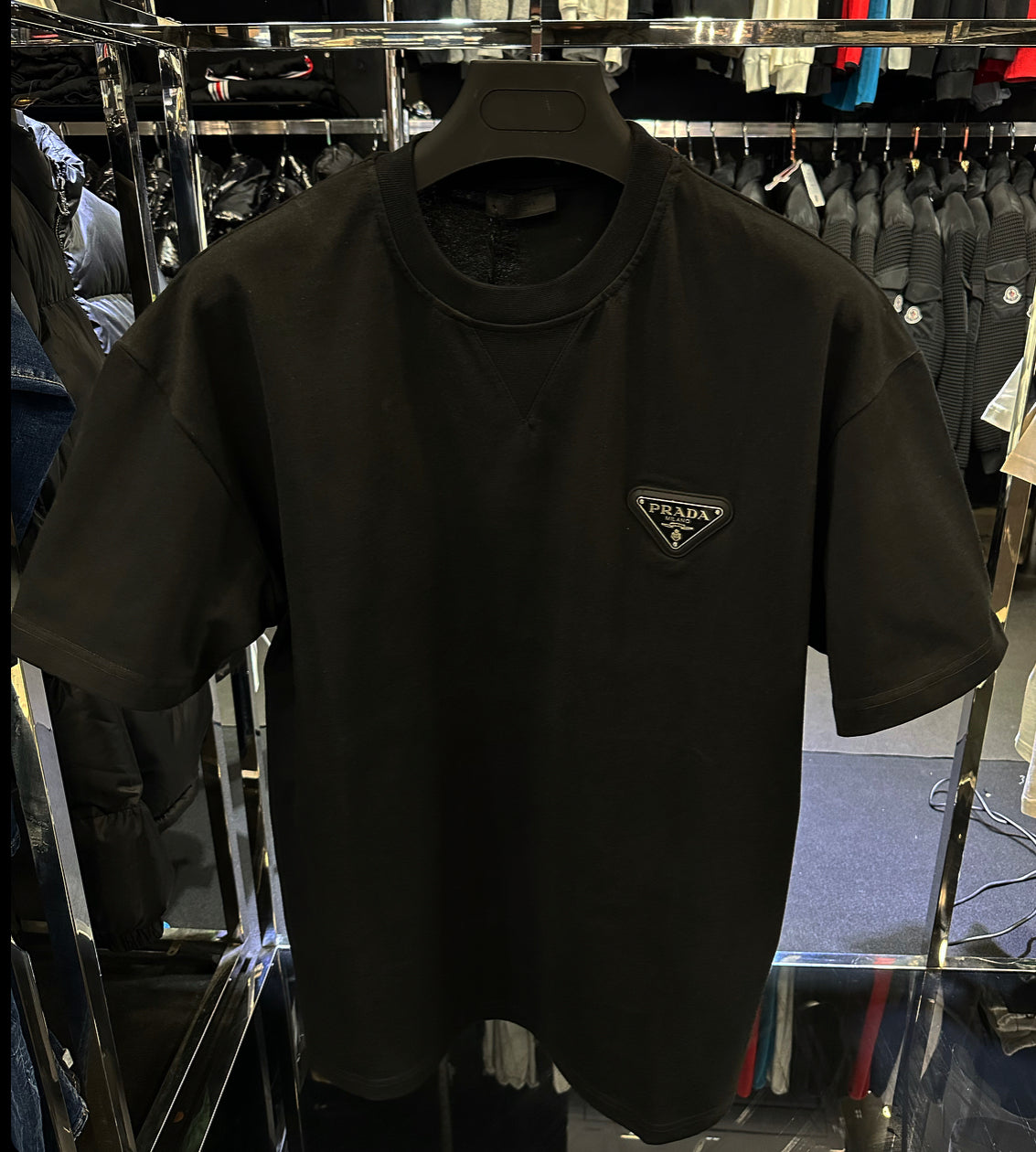 PRADA - T-SHIRT ΜΑΥΡΟ 2026