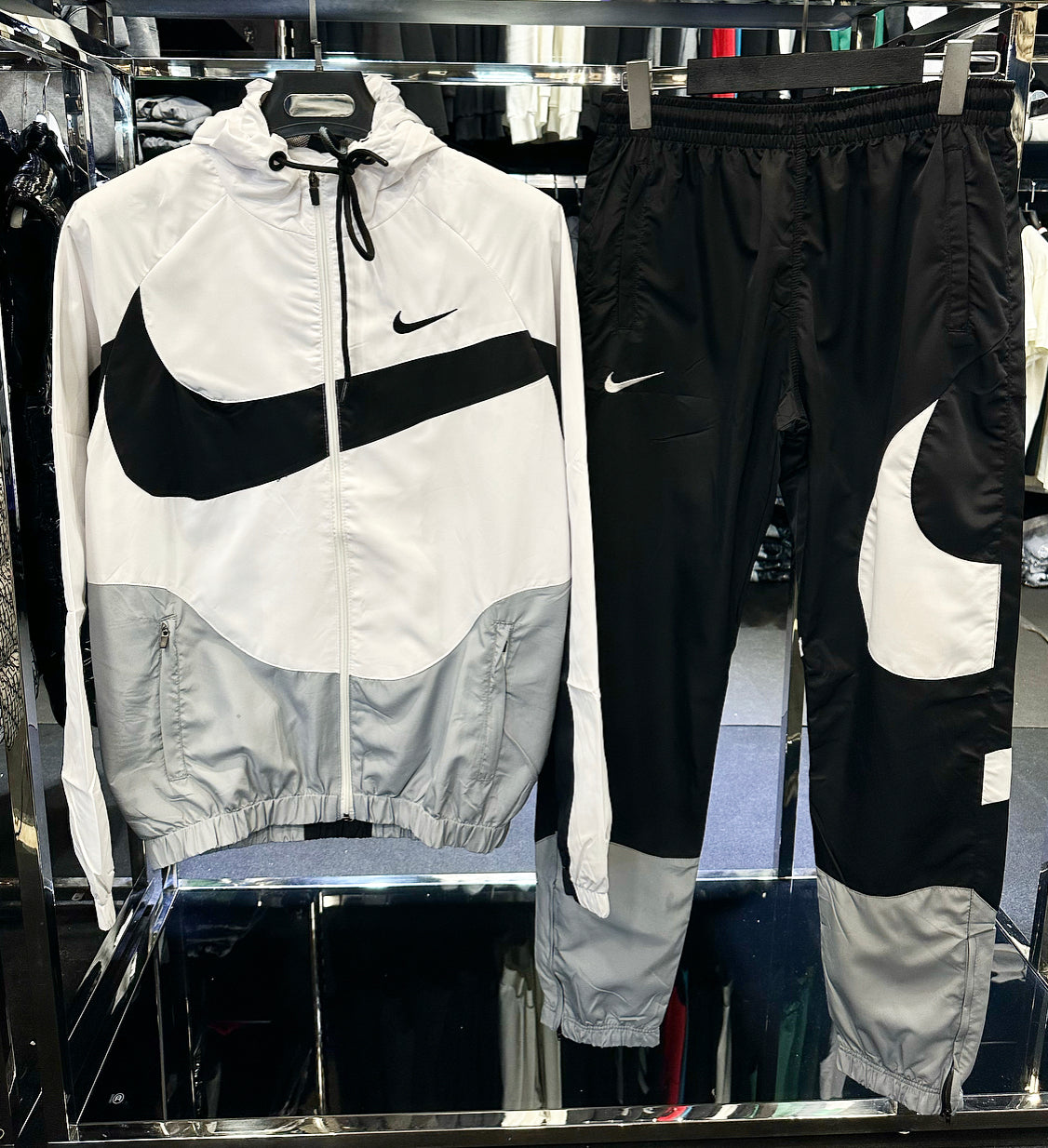 NIKE TM ΣΕΤ - ΛΕΥΚΟ ΜΑΥΡΟ - C90