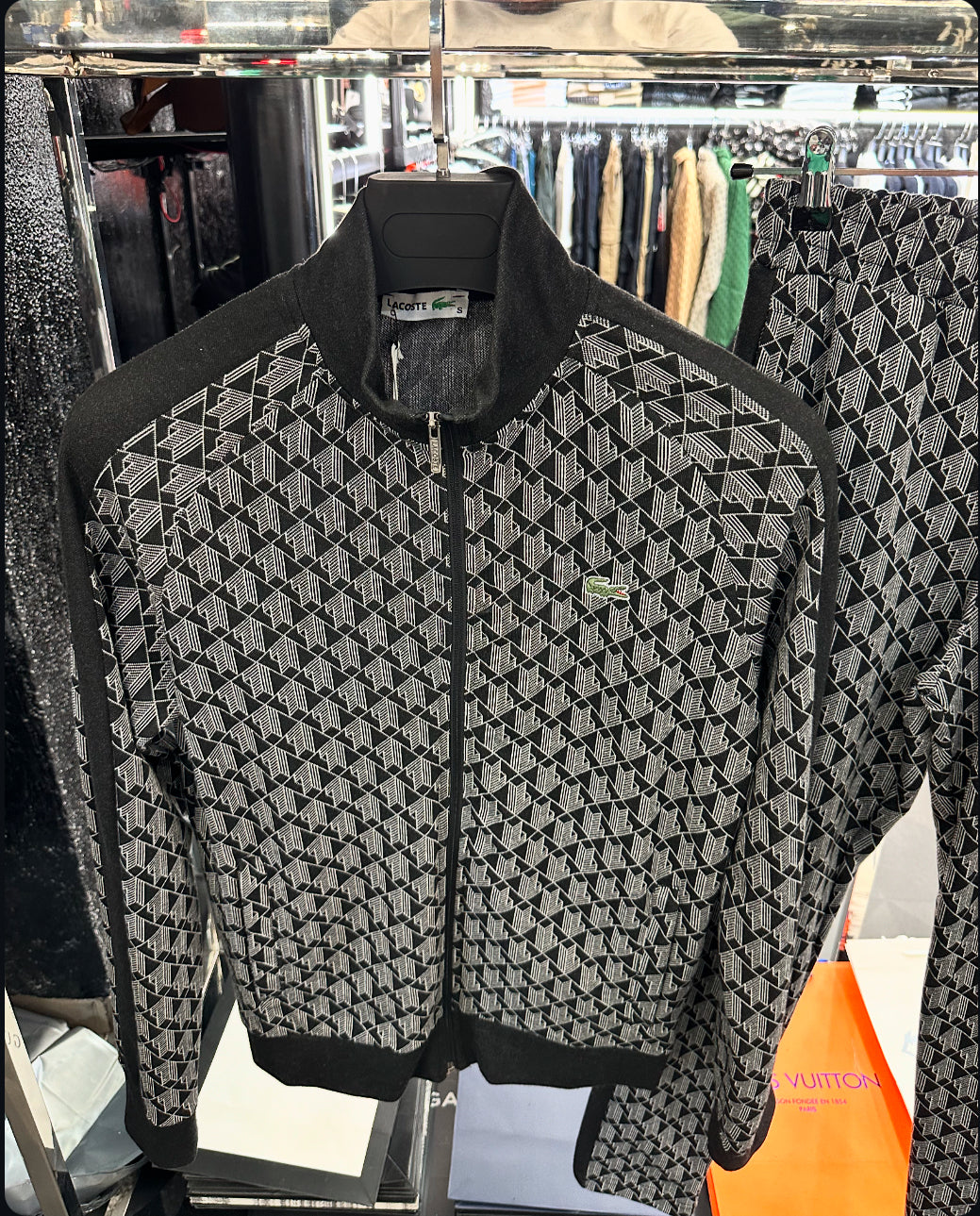 LACOSTE ΣΕΤ - ΜΑΥΡΟ Α45