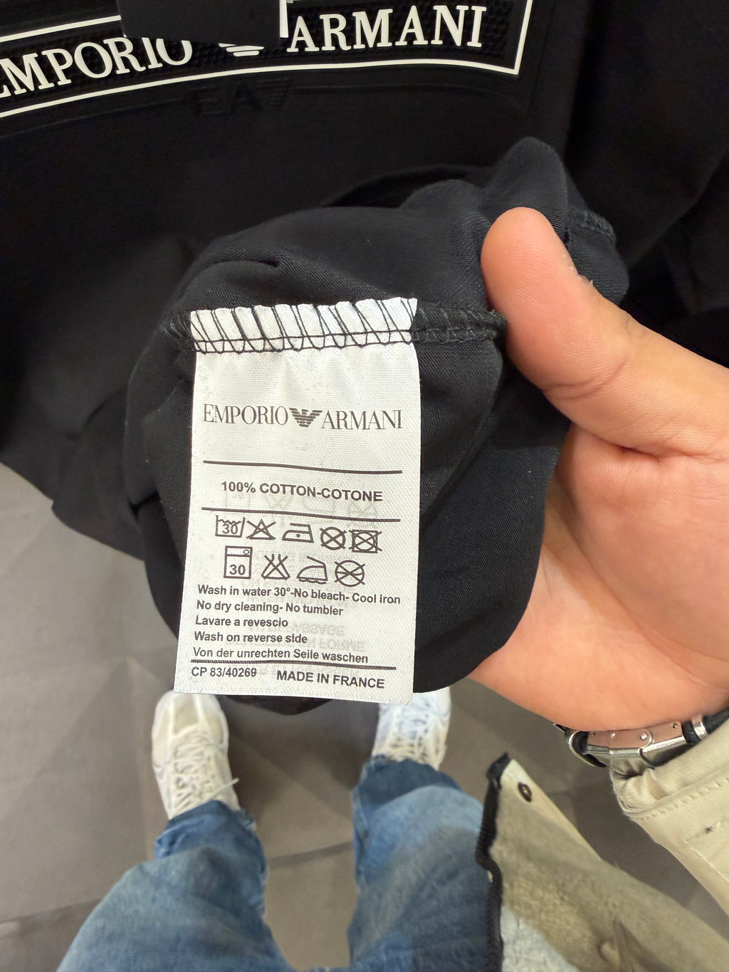 EA7 T-SHIRT 3A QUALITY