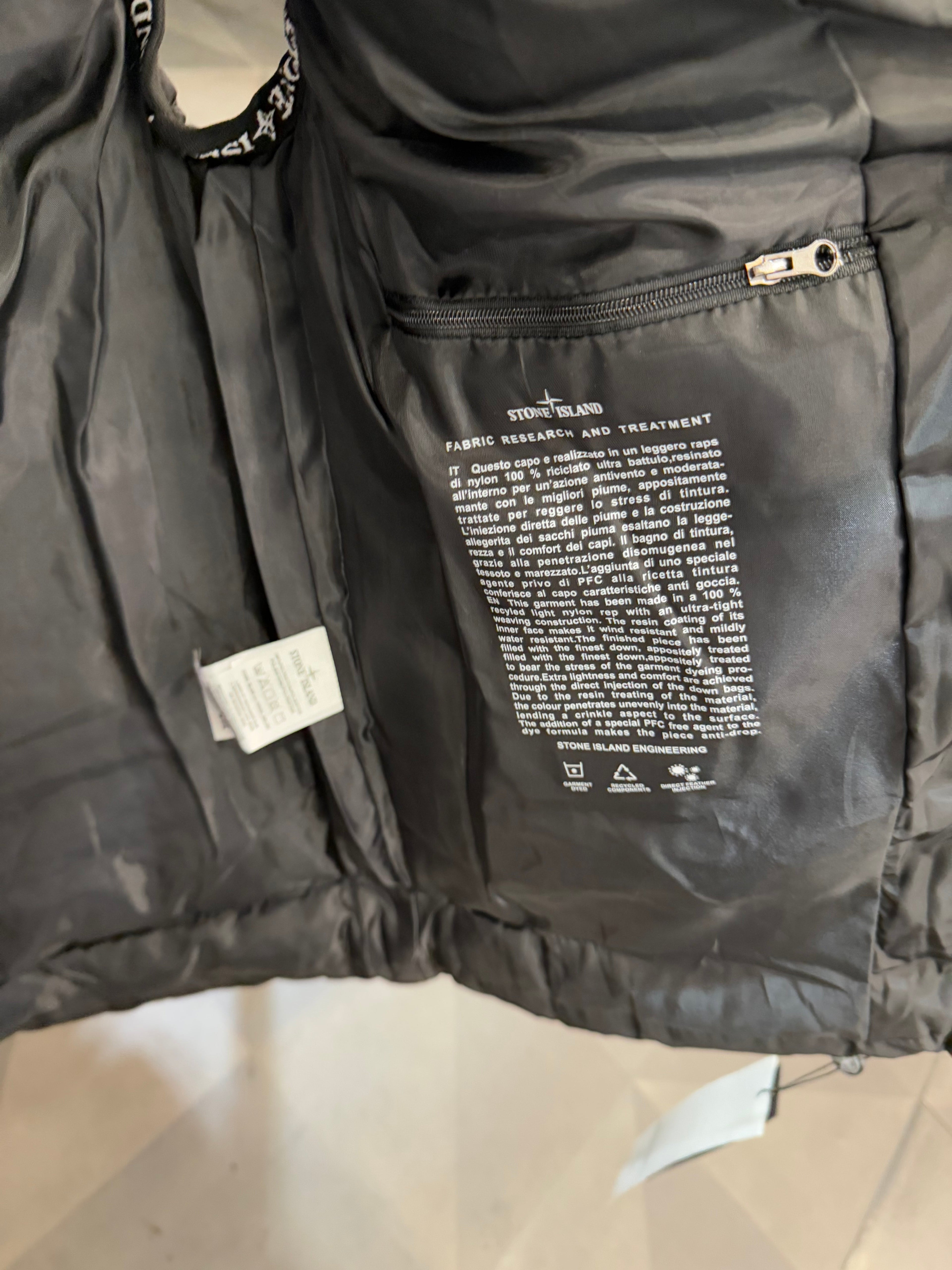 STONE ISLAND  - ΑΜΑΝΙΚΟ ΜΑΥΡΟ