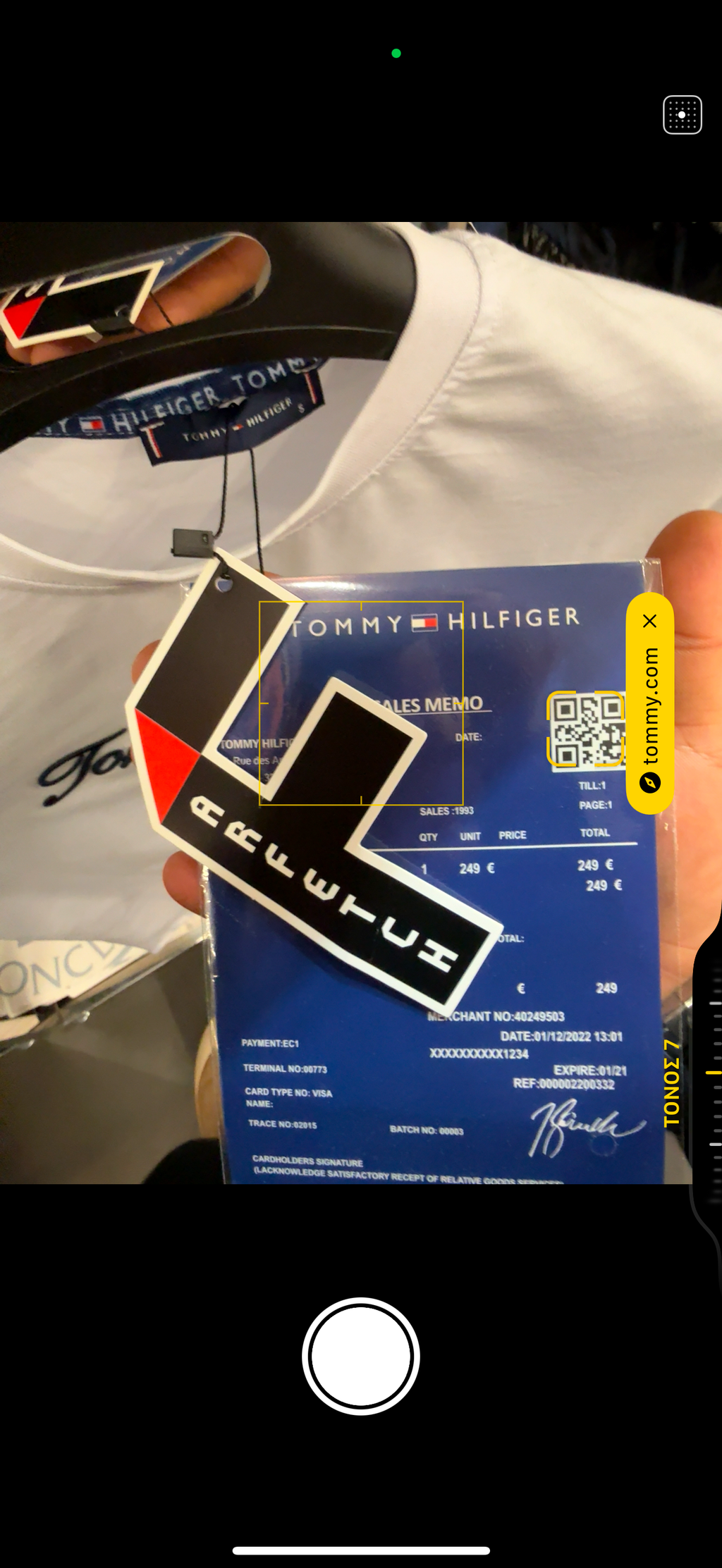 TOMMY HILFIGER T-SHIRT 2024 A
