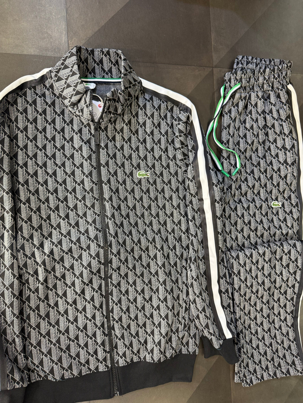 LACOSTE ΣΕΤ - ΜΑΥΡΟ Α56 FINISH SEASON