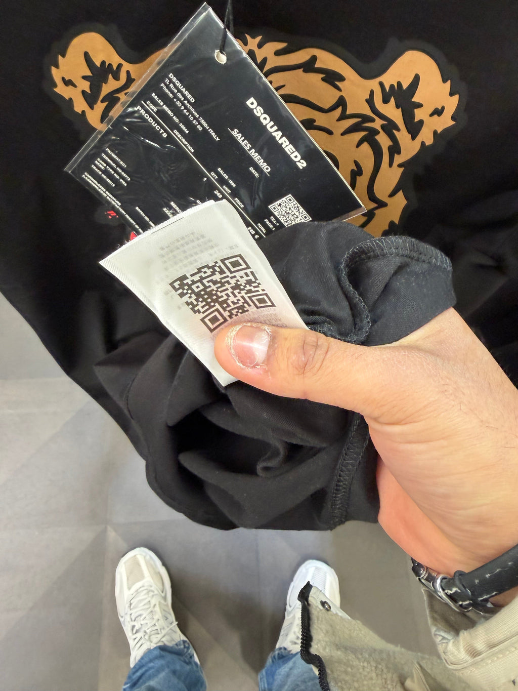 DSQ2 T-SHIRT 3A QUALITY