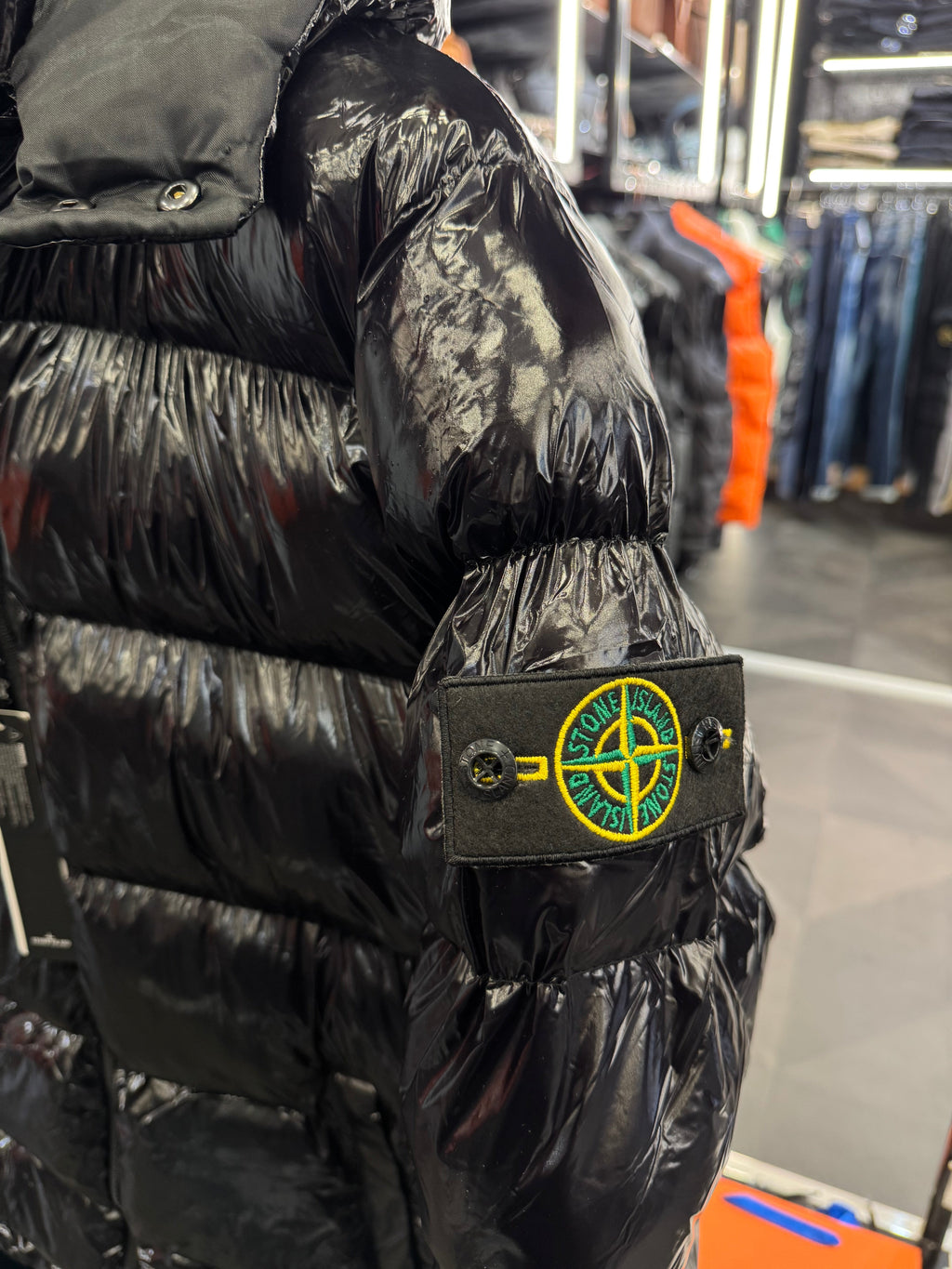 ΜΠΟΥΦΑΝ  - STONE ISLAND ΜΑΥΡΟ