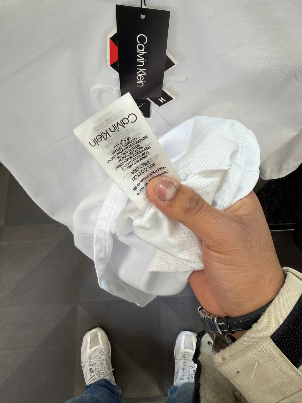 CALVIN KLEIN T-SHIRT 3A QUALITY