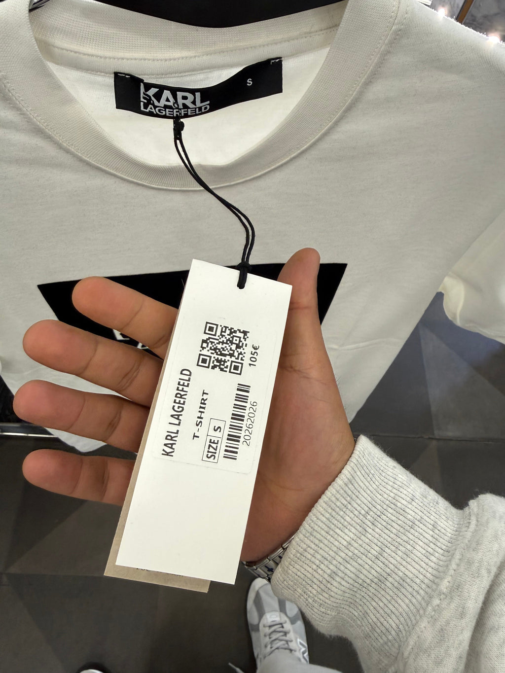 KARL LAGERFED T-SHIRT 3A QUALITY