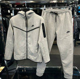 NIKE ΣΕΤ TECH FLEECE -ΓΚΡΙ FINISH SEASON