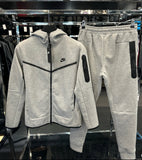 NIKE ΣΕΤ TECH FLEECE -ΓΚΡΙ FINISH SEASON