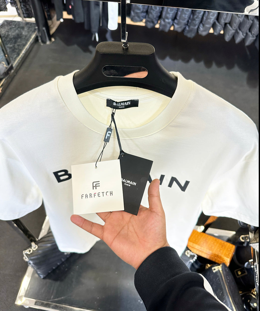 BALMAIN - T-SHIRT ΛΕΥΚΟ