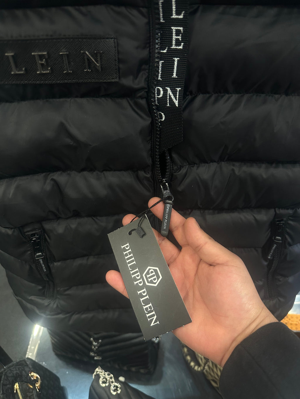 philipp plein Αμάνικο μαύρο