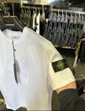 STONE ISLAND - T-SHIRT ΛΕΥΚΟ